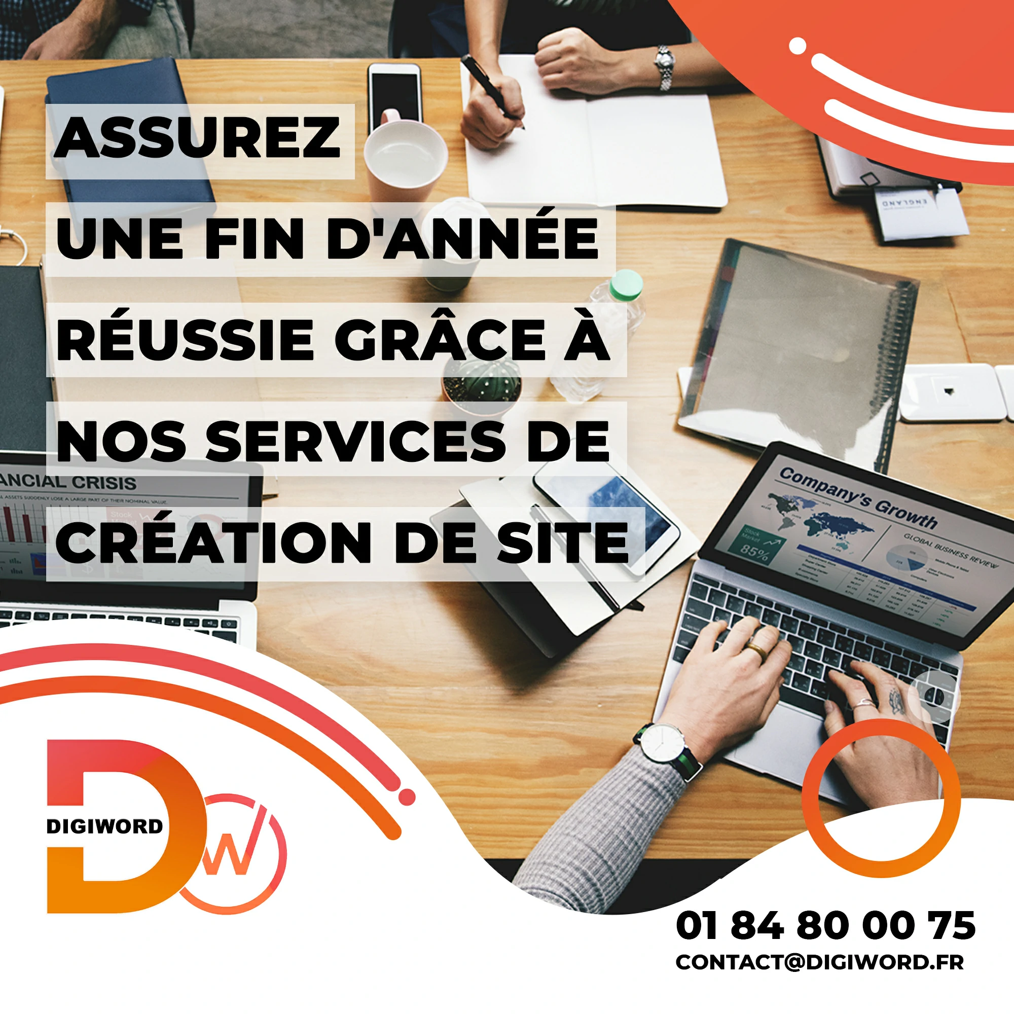 Assurez une fin d&rsquo;année réussie grâce à nos services de création de site web