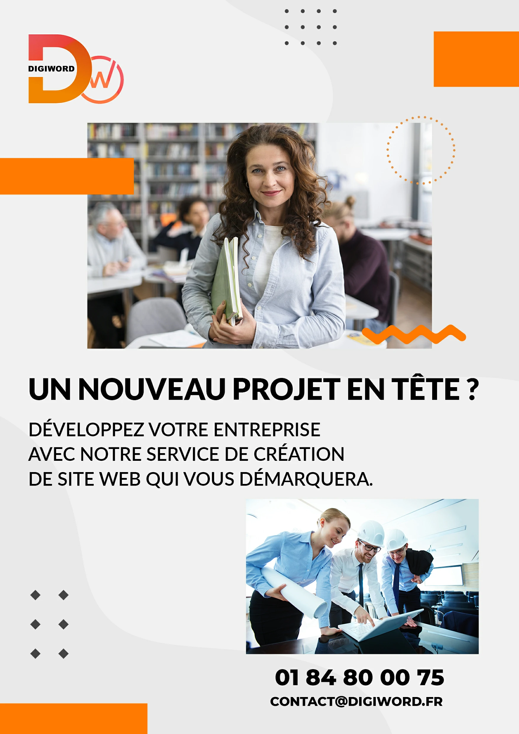 Développez votre entreprise avec notre service de création de site web qui vous démarquera